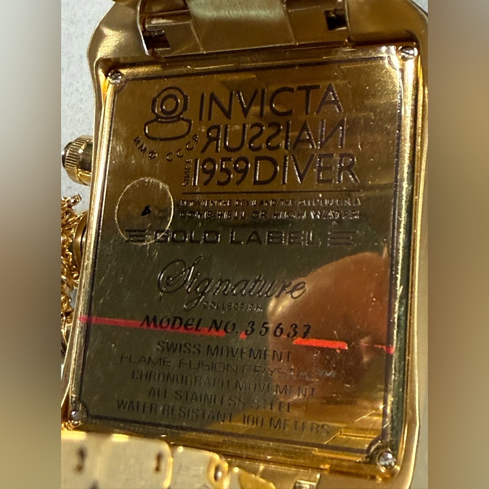 Invicta Russian 1959 Diver Mens Watch - Picture 7 of 12